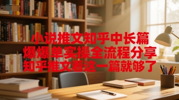 小说推文知乎中长篇爆单实操全流程分享，知乎推文看这一篇就够了-星宇网