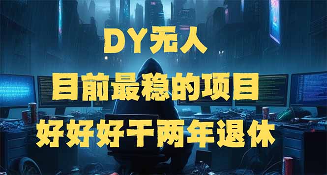 （14263期）DY无人，目前最稳的项目，矩阵放大边旅游边赚钱，好好好干两年退休-星宇网